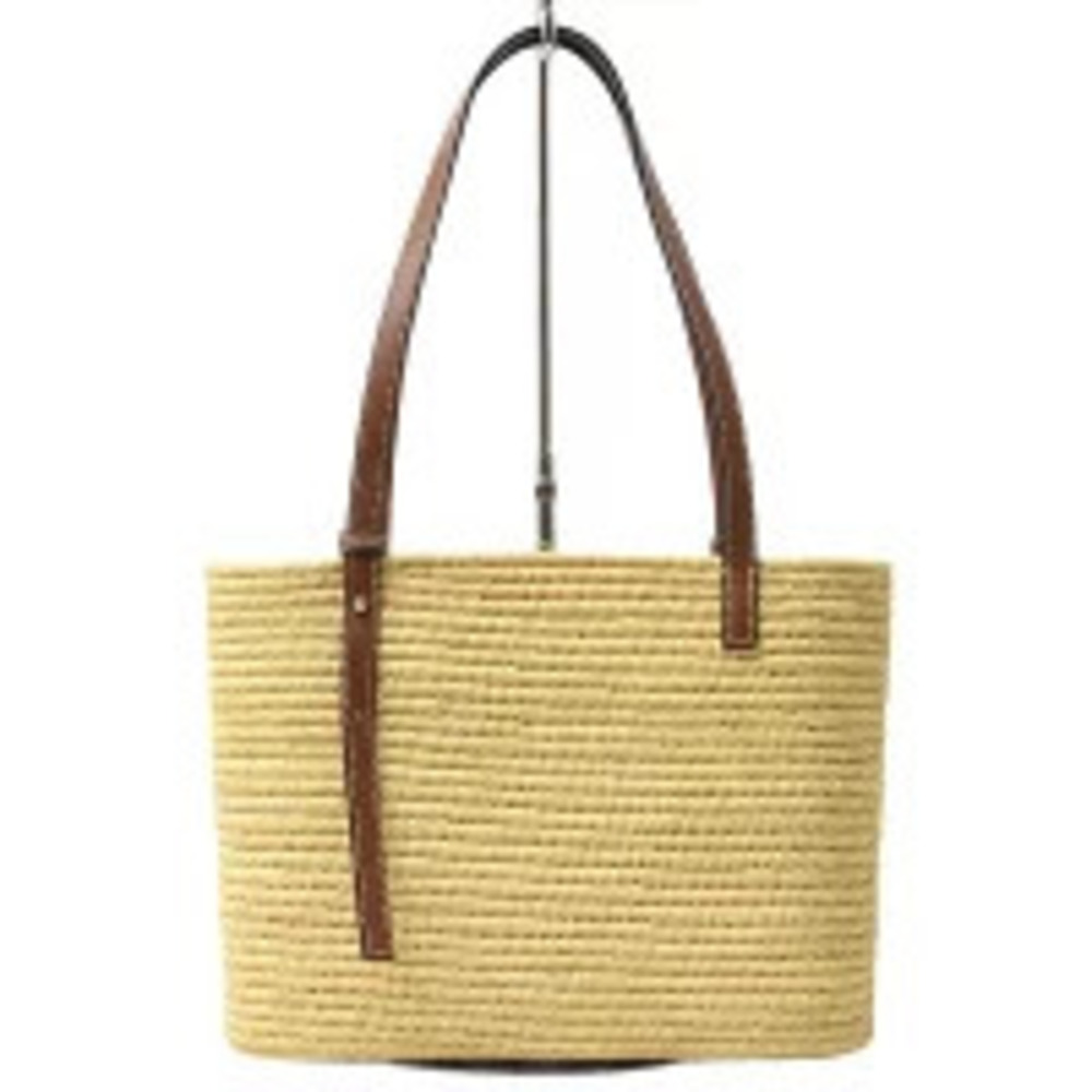 Loewe Square Basket Shoulder Bag Raffia - Picture 2 of 10